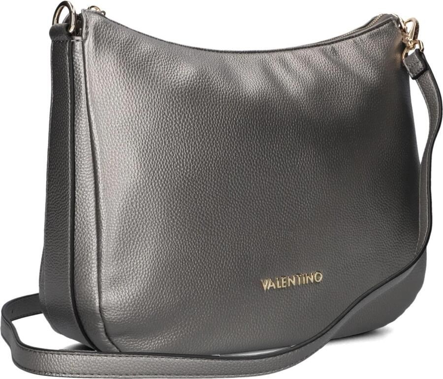 Valentino by Mario Valentino Chique Zilveren Schoudertas Gray Dames