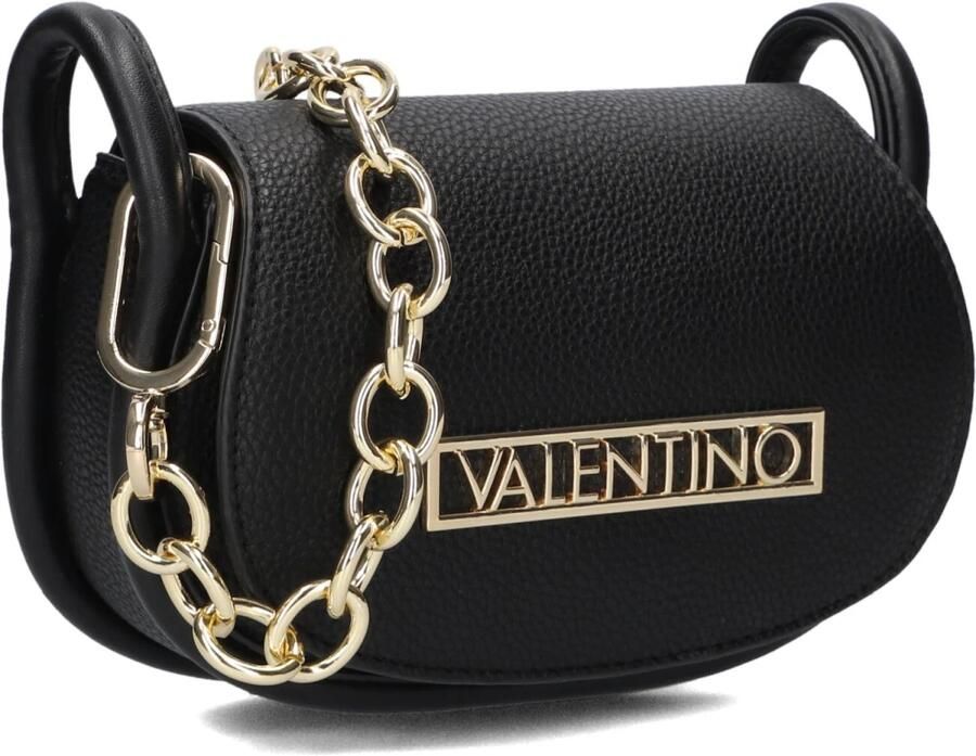 Valentino Vinile Flap Tas Zwarte Schoudertas Black Dames