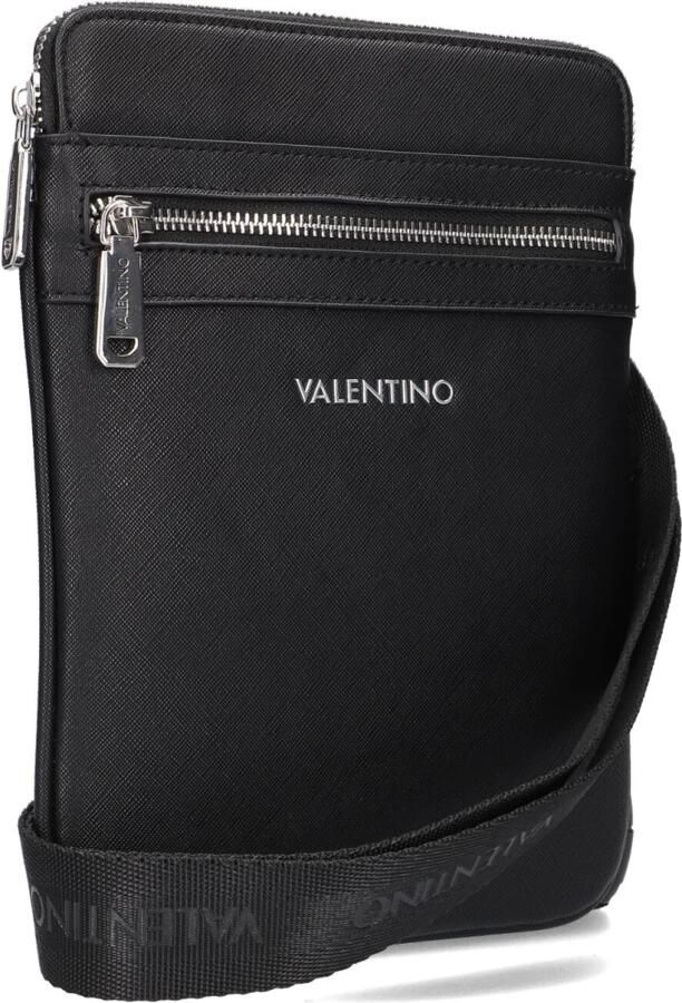Valentino by Mario Valentino Zwarte Heren Schoudertas Verstelbare Band Black Heren