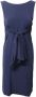 Valentino Vintage Pre-owned Acetate dresses Blauw Dames - Thumbnail 1