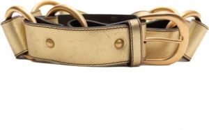 Valentino Vintage Pre-owned Belt Geel Dames