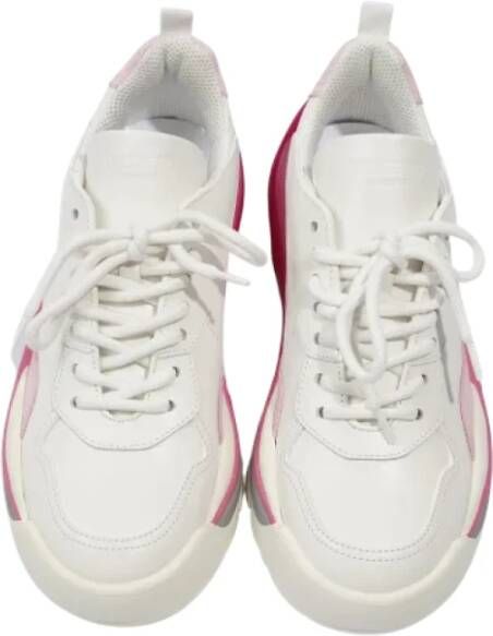 Valentino Vintage Pre-owned Canvas sneakers Roze Dames