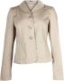 Valentino Vintage Pre-owned Cotton tops Beige Dames - Thumbnail 1