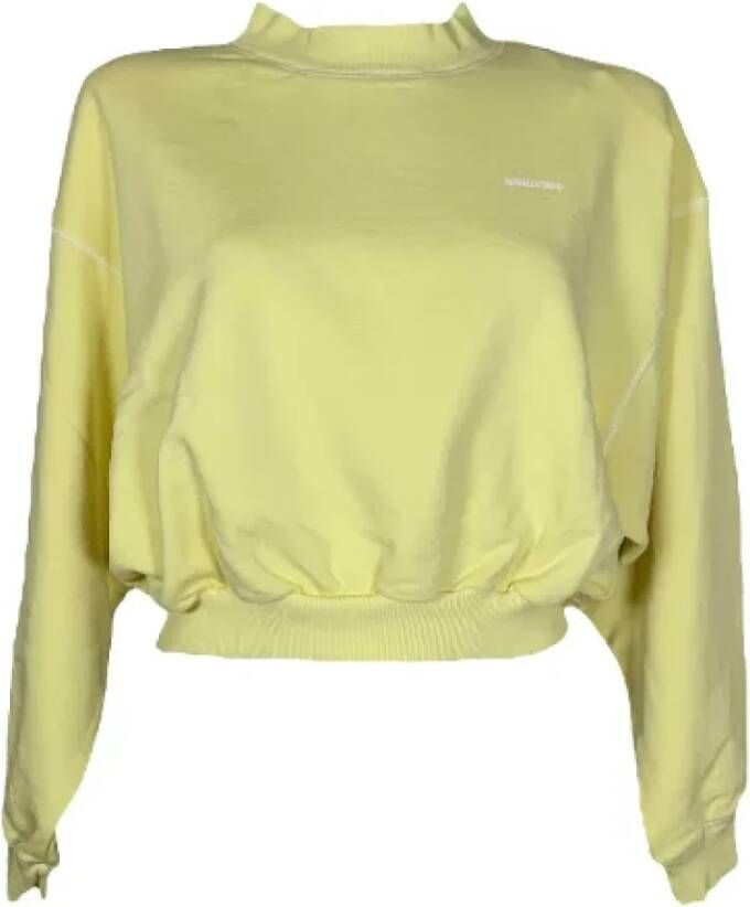 Valentino Vintage Pre-owned Cotton tops Yellow Dames