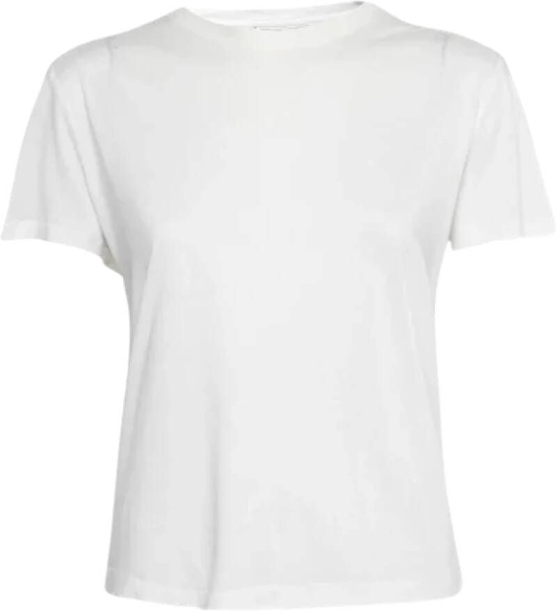 Valentino Vintage Pre-owned Cotton tops Wit Dames