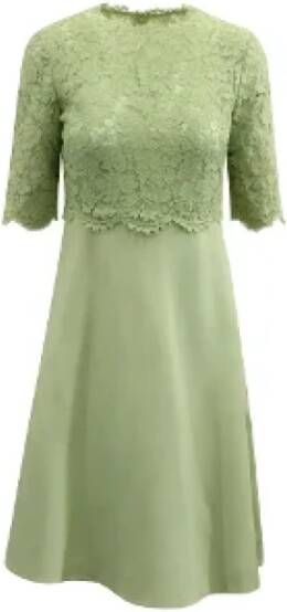 Valentino Vintage Pre-owned Dresses Groen Dames