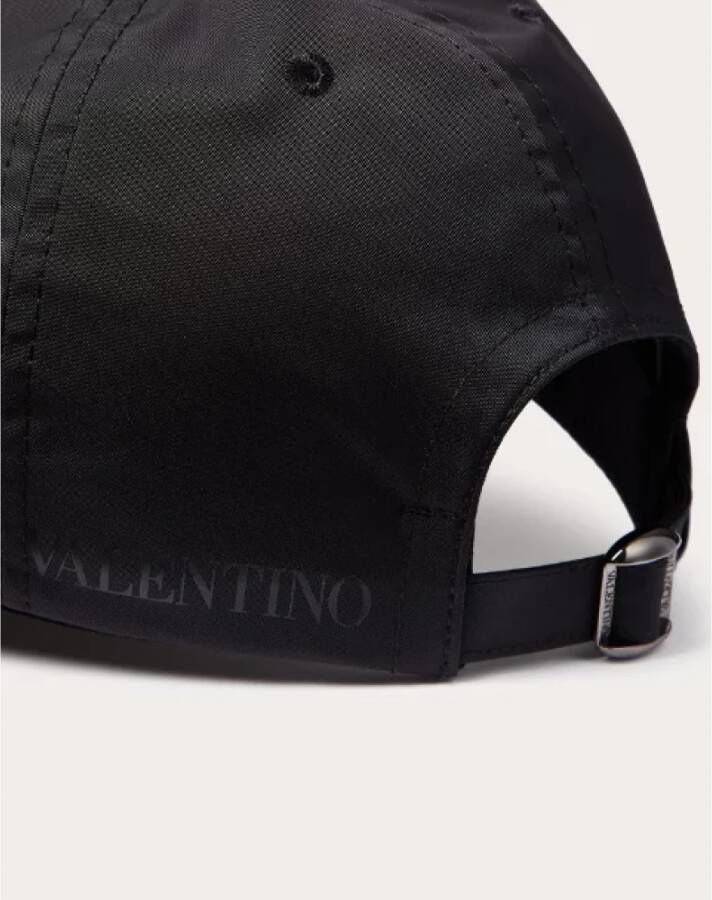 Valentino Vintage Pre-owned Fabric hats Zwart Heren
