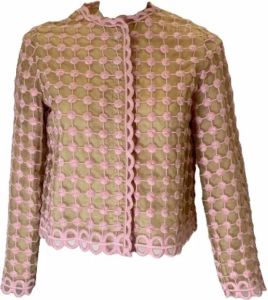 Valentino Vintage Pre-owned Fabric outerwear Bruin Dames