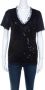 Valentino Vintage Pre-owned Fabric tops Zwart Dames - Thumbnail 1