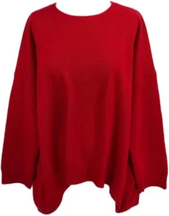 Valentino Vintage Pre-owned Knit tops Rood Dames