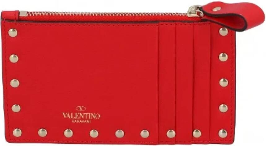 Valentino Vintage Pre-owned Leather home-office Rood Dames
