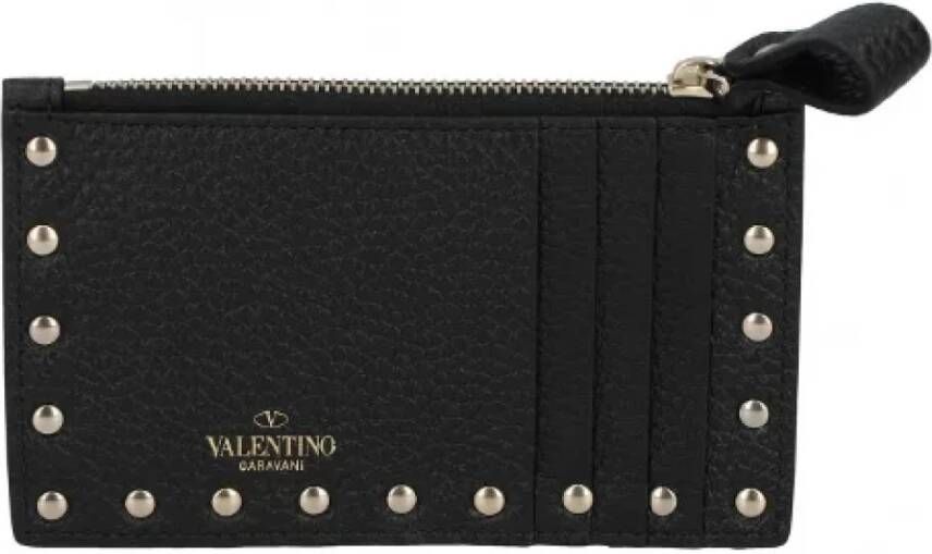 Valentino Vintage Pre-owned Leather home-office Zwart Dames