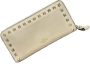 Valentino Vintage Pre-owned Leather wallets Beige Dames - Thumbnail 1