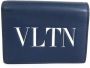 Valentino Vintage Pre-owned Leather wallets Blauw Heren - Thumbnail 1