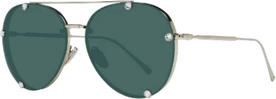 Valentino Vintage Pre-owned Metal sunglasses Geel Dames