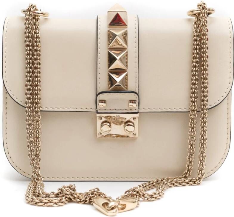 Valentino Vintage Pre-owned Shoulder Bags Wit Dames