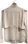 Valentino Vintage Pre-owned Silk tops Beige Dames - Thumbnail 1