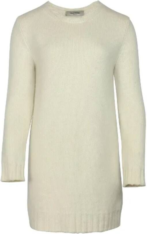 Valentino Vintage Pre-owned Wool tops White Dames