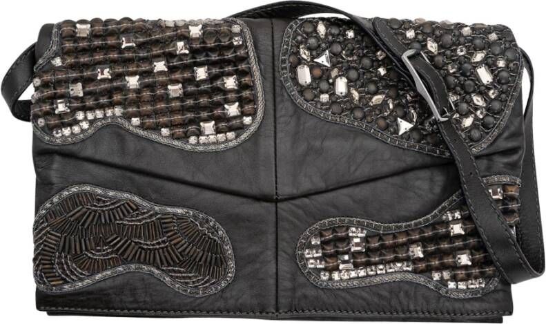 Valentino Vintage Shoulder Bags Zwart Dames