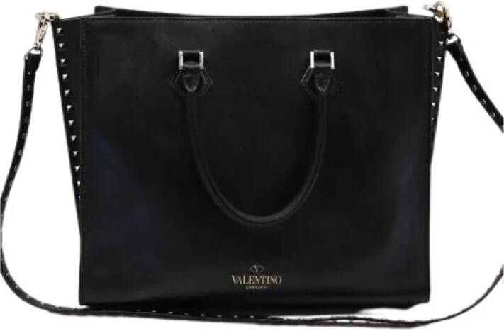 Valentino Vintage Tweedehands tas Zwart Dames