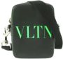Valentino Vintage Voldoende lederen schouderzakken Groen Dames - Thumbnail 1