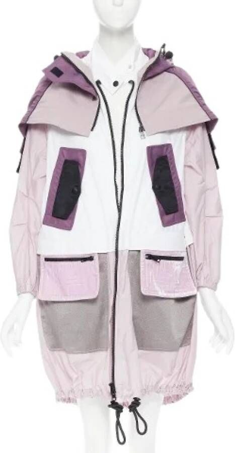 Valentino Vintage Voldoende nylon bovenkleding Wit Dames