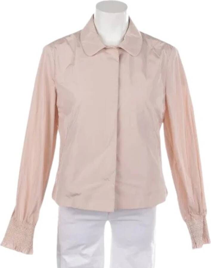 Valentino Vintage Voldoende polyester bovenkleding Roze Dames