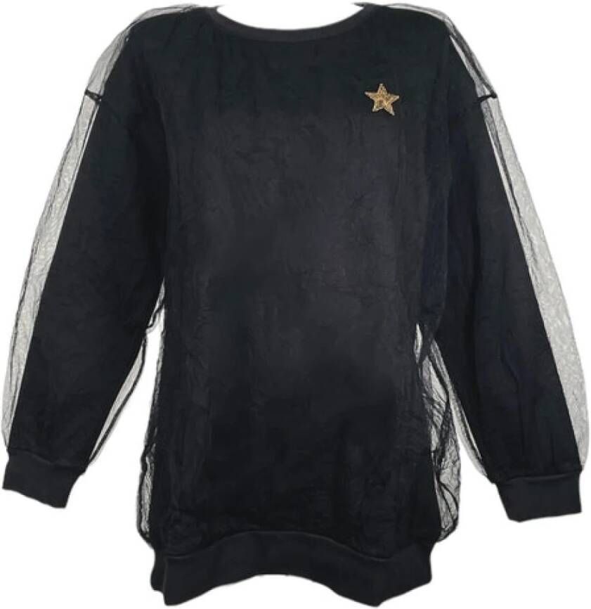 Valentino Vintage Voldoende sweatshirt Zwart Dames
