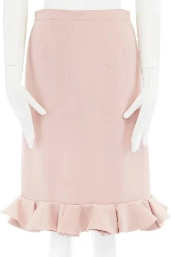 Valentino Vintage Voldoende wollen bodems Roze Dames