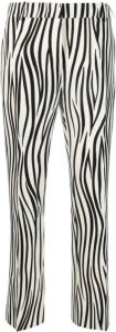 Valentino Zebra Pants Wit Dames