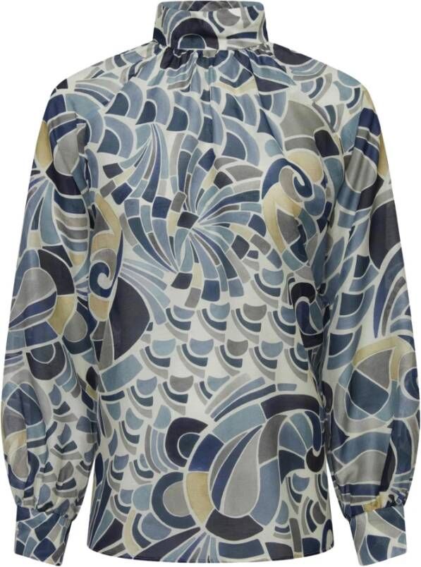 Van Laack Casual Shirts Blauw Dames