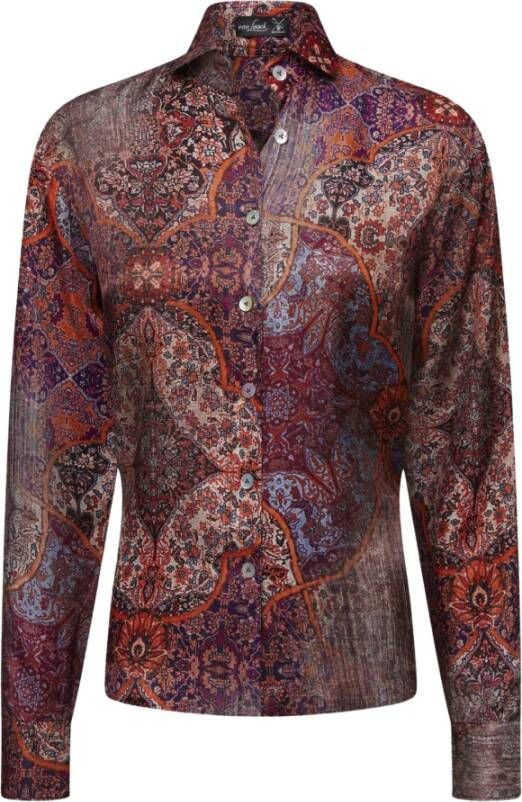 Van Laack Shirts Rood Dames