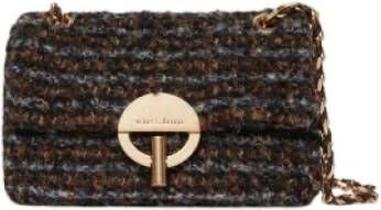 Vanessa Bruno Nano Moon Multicolore Schoudertas Meerkleurig Dames