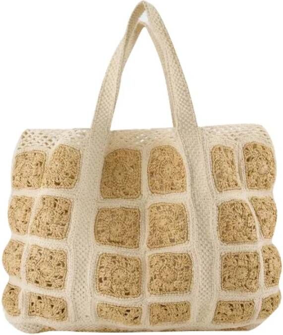 Vanessa Bruno Raffia handbags Beige Dames