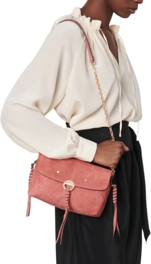 Vanessa Bruno Shoulder Bags Roze Dames