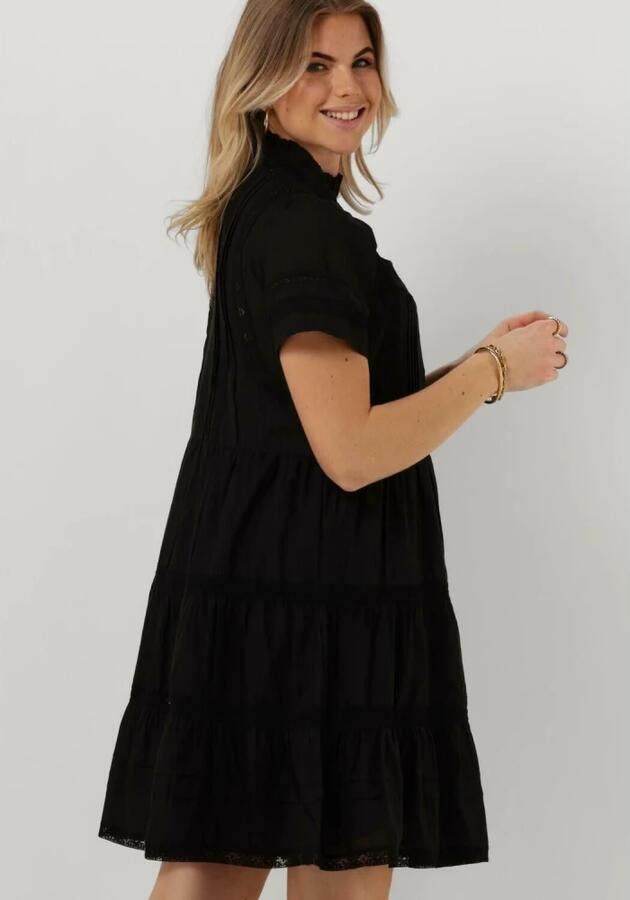 Vanessa Bruno Adele Zwarte Mini Jurk Black Dames - Foto 3