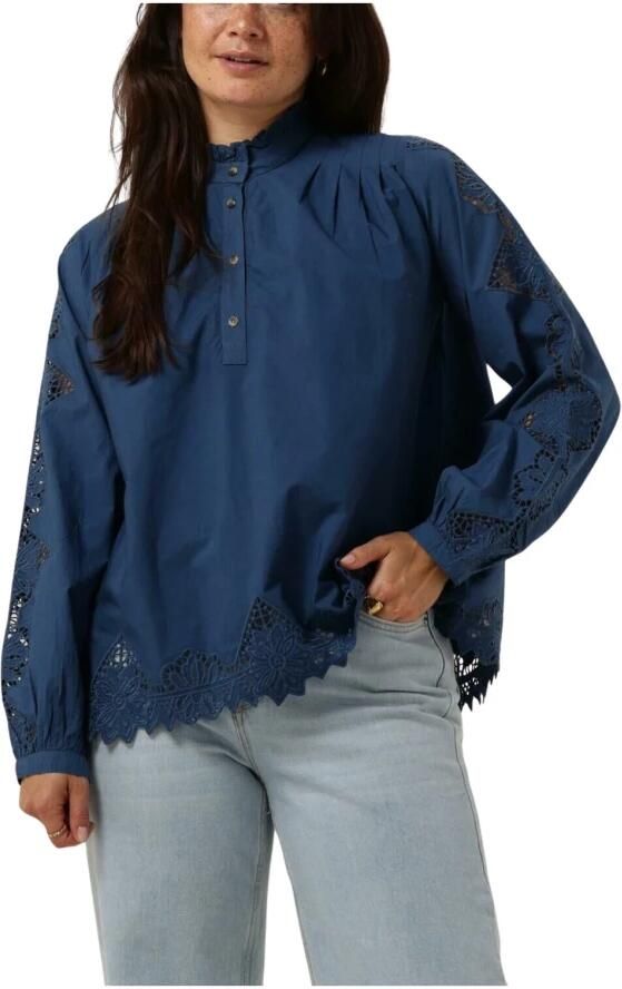 Vanessa Bruno Blauwe Bay Blouse Blue Dames - Foto 7