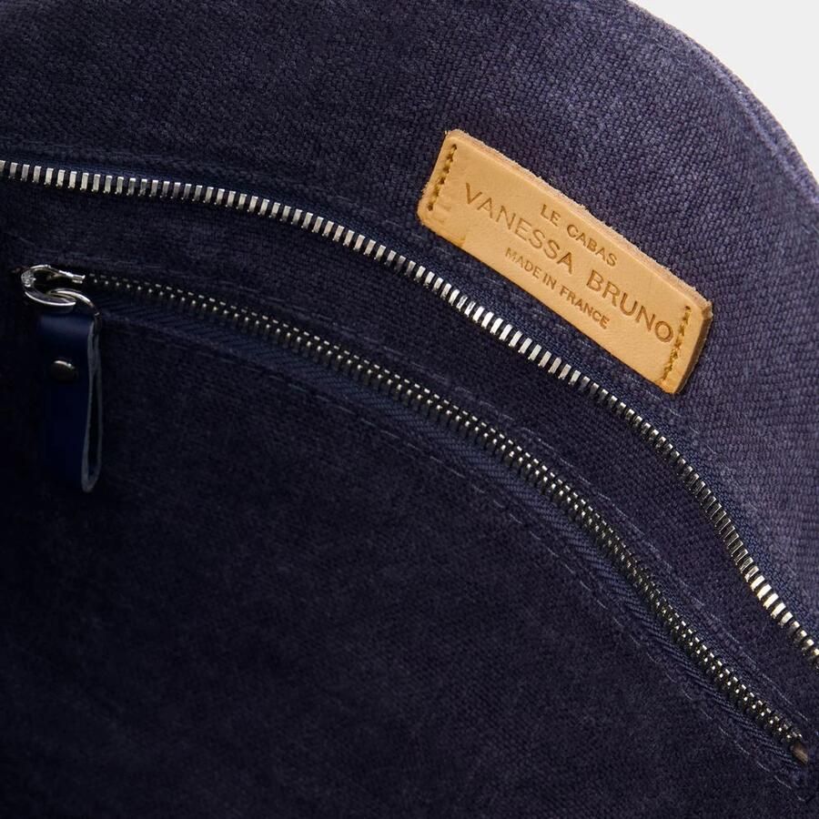 Vanessa Bruno Totes & shoppers Cabas L Shopper Bag Linen Blue in blauw - Foto 2