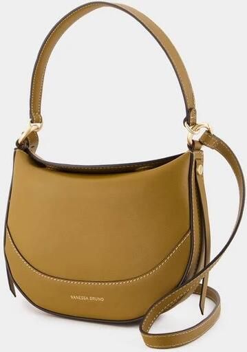 Vanessa Bruno Bruin Leren Crossbody Tas met Magnetische Sluiting Brown Dames - Foto 3
