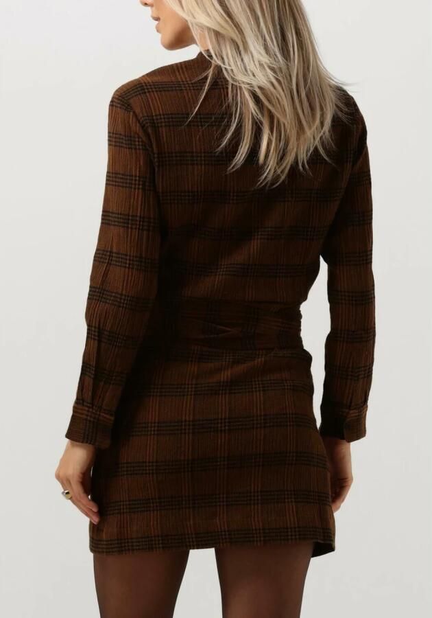 Vanessa Bruno Bruine Mini Jurk Blandine Brown Dames - Foto 6