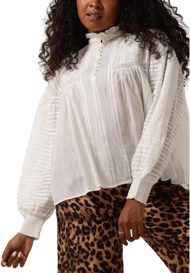 Vanessa Bruno Elegante Dahila Blouse White Dames - Foto 7