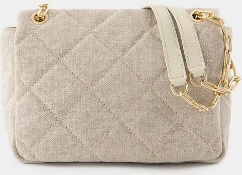 Vanessa Bruno Hobo bags Grand Moon Bag Linen Beige in beige - Foto 3