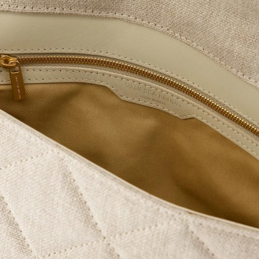 Vanessa Bruno Hobo bags Grand Moon Bag Linen Beige in beige - Foto 2
