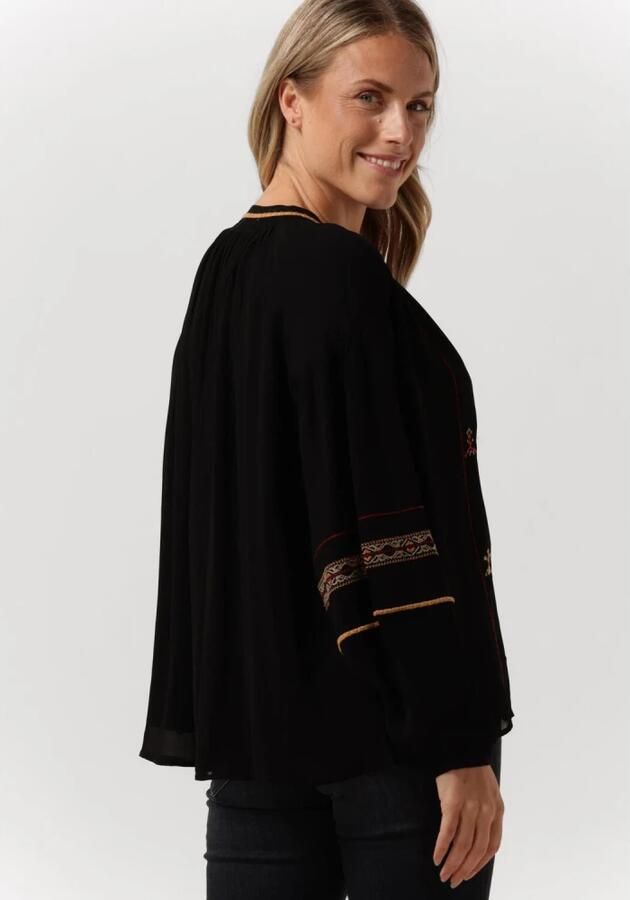 VANESSA BRUNO Dames Blouses Nipoa Blouse Zwart - Foto 3