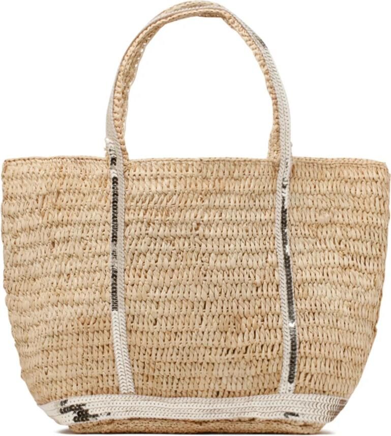 Vanessa Bruno Totes & shoppers Moon Mm Hobo Bag Greige Leather in beige - Foto 4