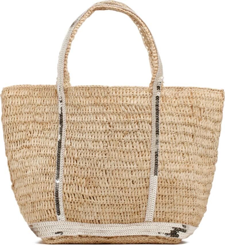 Vanessa Bruno Totes & shoppers Moon Mm Hobo Bag Greige Leather in beige - Foto 3