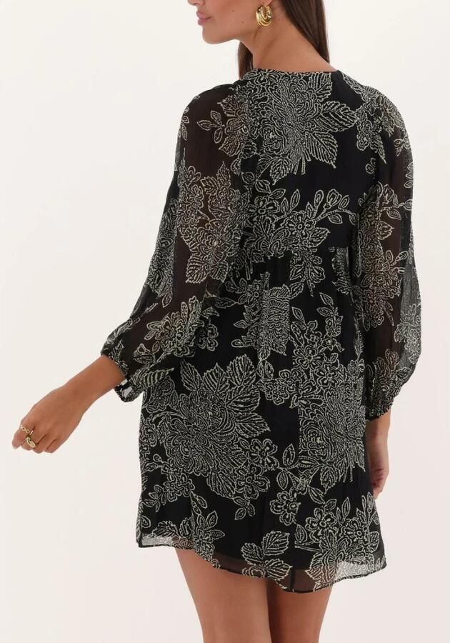 Vanessa Bruno Vogue Jurk Zwart Multicolor Dames - Foto 3