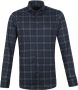 Vanguard Zwarte Casual Overhemd Long Sleeve Shirt Check Printe - Thumbnail 5