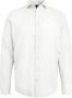 Vanguard Witte Casual Overhemd Long Sleeve Shirt Linen Cotton Blend - Thumbnail 2