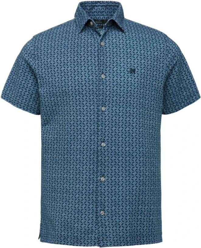 Vanguard Shirt met korte mouwen CF zachte pique p stemming Blauw Heren
